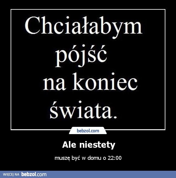 Ale niestety