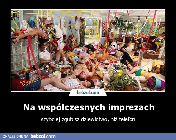 Na współczesnych imprezach