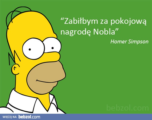 Słuszna myśl Homera Simpsona
