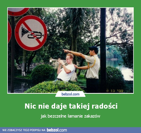 Nic nie daje takiej radości