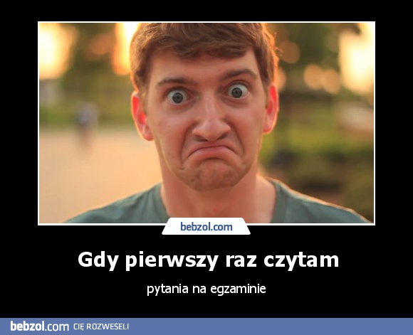 Gdy pierwszy raz czytam