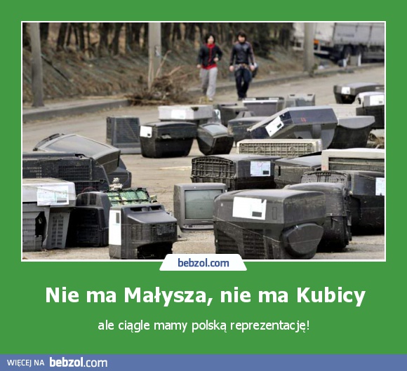 Nie ma Małysza, nie ma Kubicy