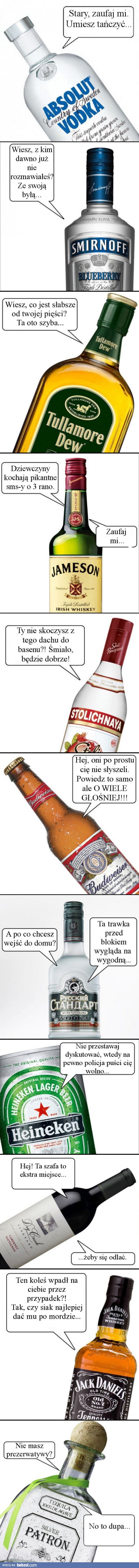 Alkoholowe podpowiedzi