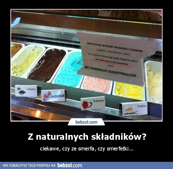 Z naturalnych składników?