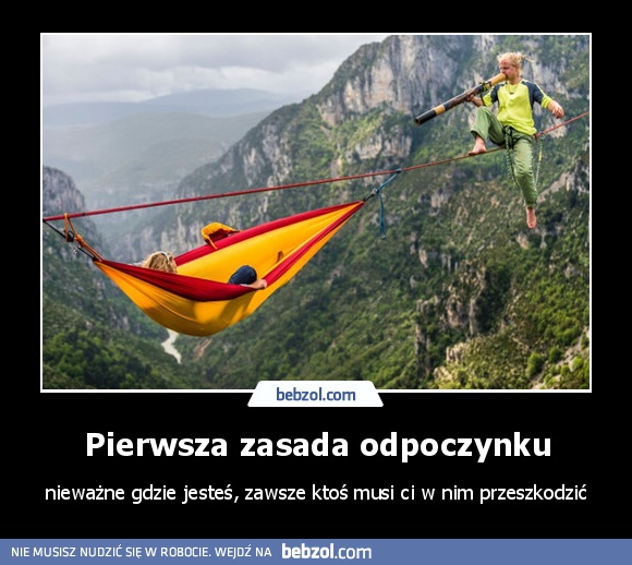 Pierwsza zasada odpoczynku