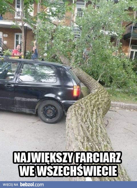 Największy farciarz na świecie