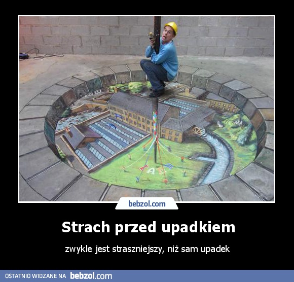 Strach przed upadkiem