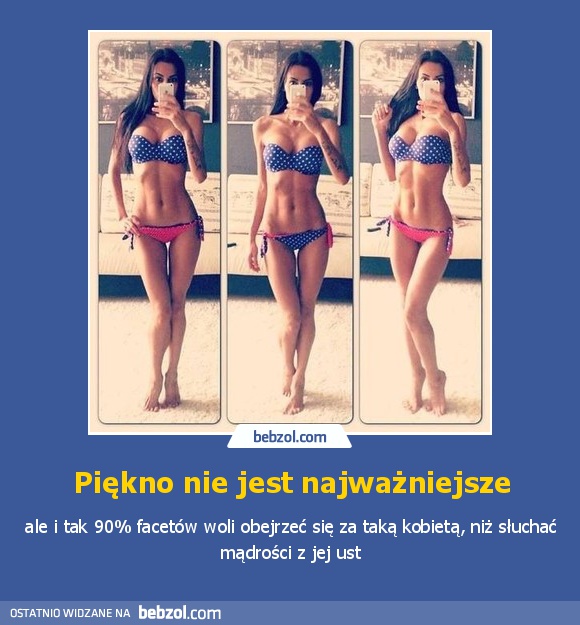 Piękno nie jest najważniejsze