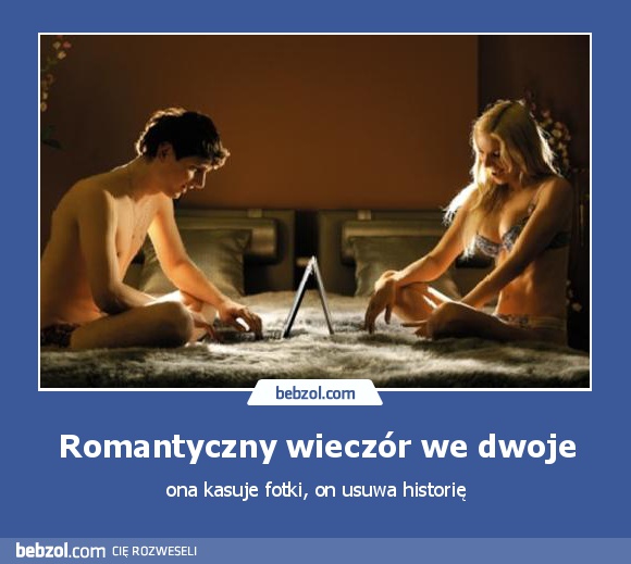 Romantyczny wieczór we dwoje