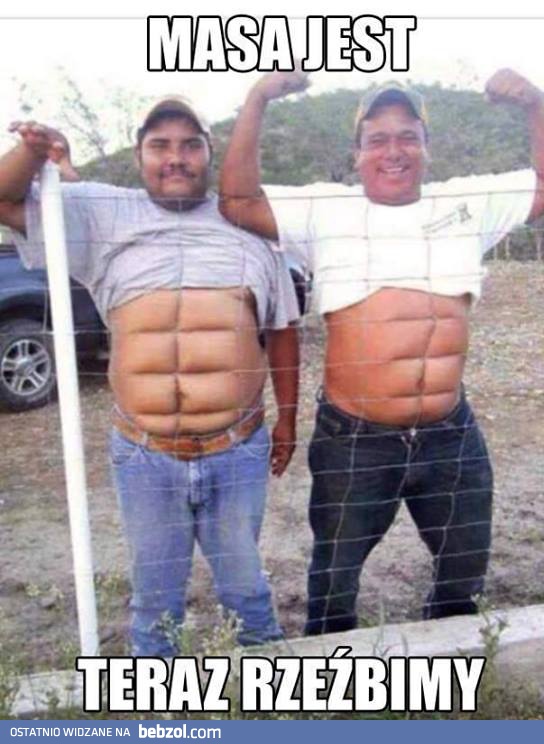 Masa jest, czas na rzeźbę!