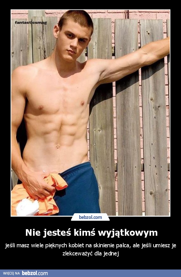 Nie jesteś kimś wyjątkowym