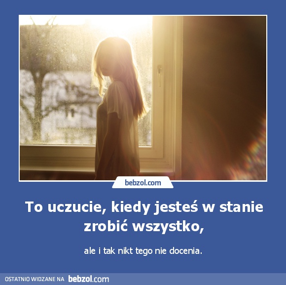 To uczucie, kiedy jesteś w stanie zrobić wszystko,