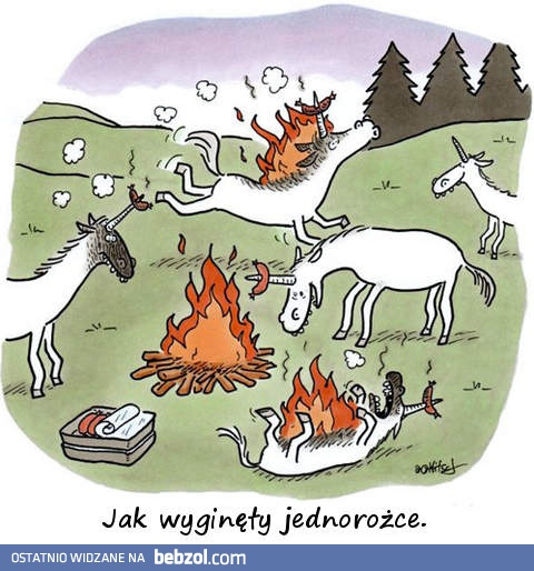 Jak wyginęły jednorożce