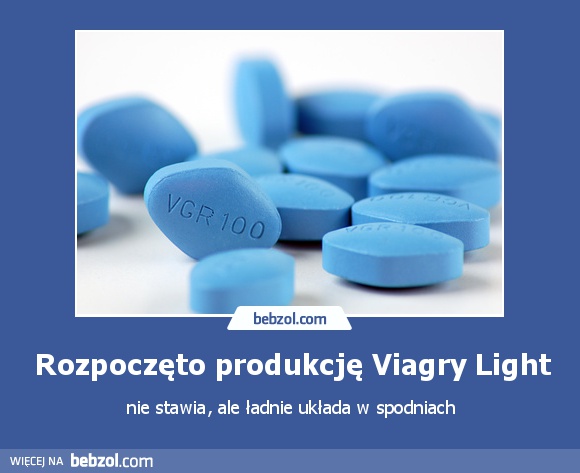 Rozpoczęto produkcję Viagry Light