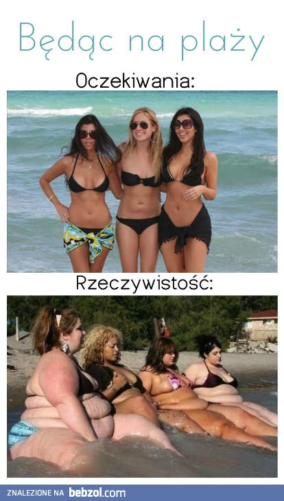 Kiedy idę na plażę