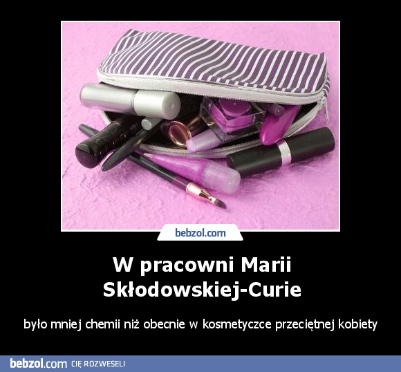 W pracowni Marii Skłodowskiej-Curie