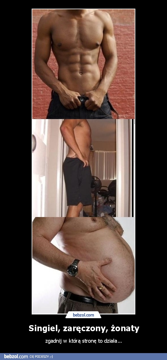 Singiel, zaręczony, żonaty