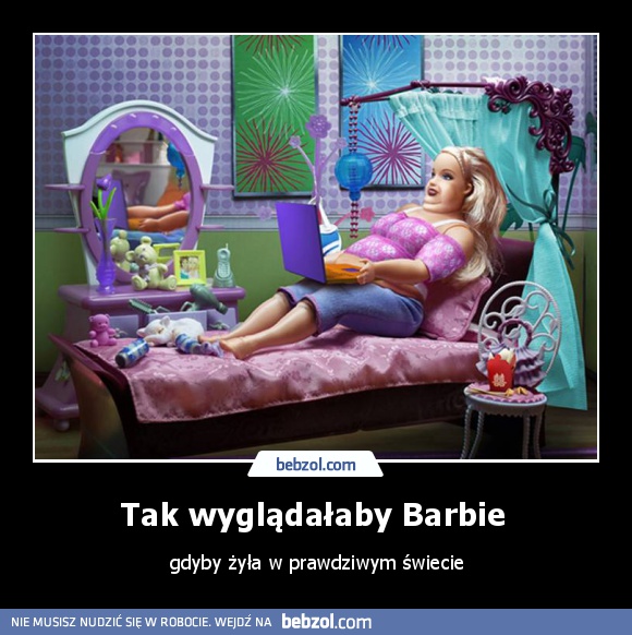 Tak wyglądałaby Barbie 