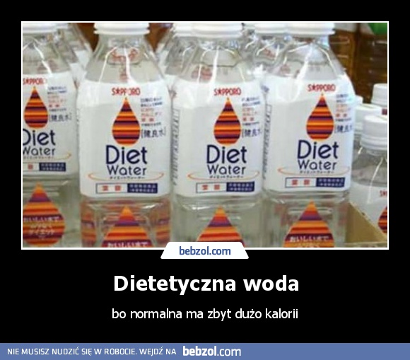 Dietetyczna woda