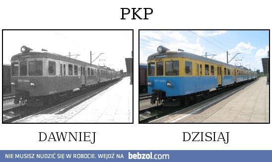 PKP dawniej i dziś