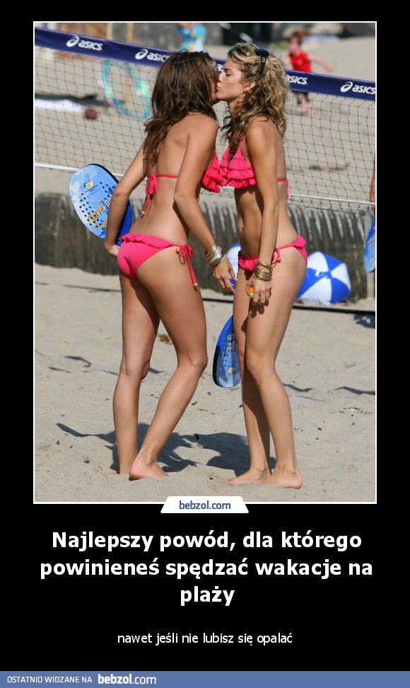 Najlepszy powód, dla którego powinieneś spędzać wakacje na plaży