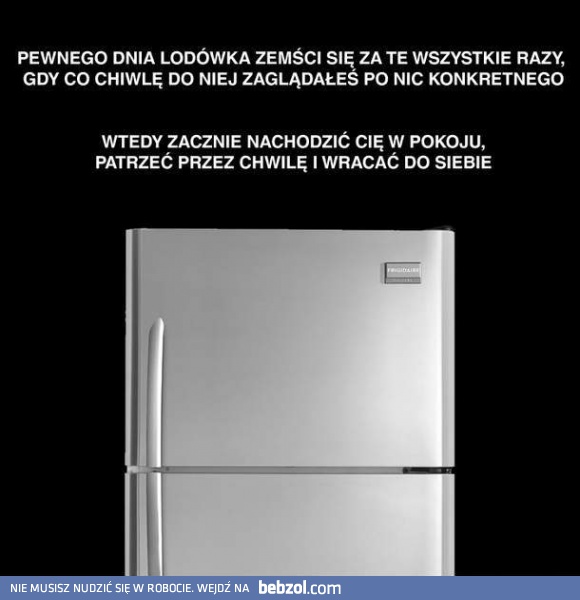 Mroczna zemsta lodówki