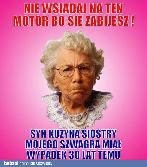 Uważaj z tym motórem!