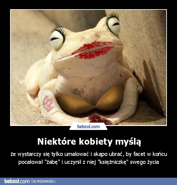 Niektóre kobiety myślą, że