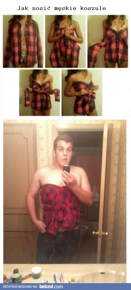Męskie koszule 