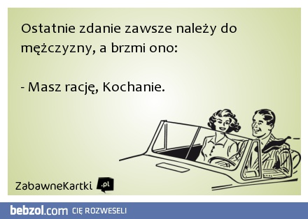 Ostatnie zdanie...