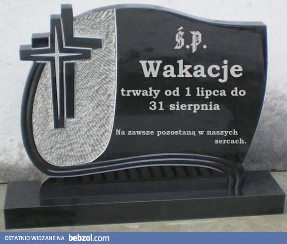 I po wakacjach