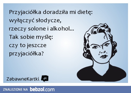 Dieta od koleżanki...