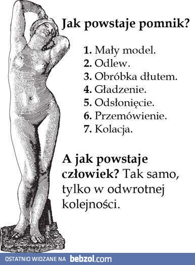 Jak powstaje pomnik?