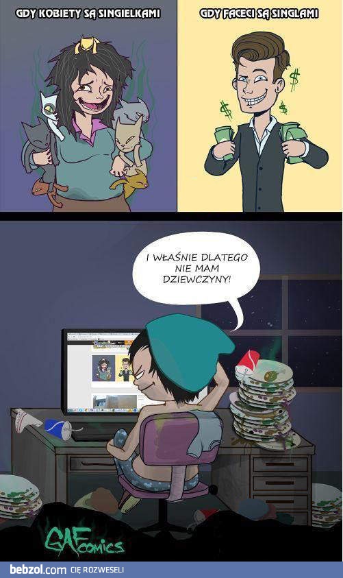 Dlatego jestem singlem!