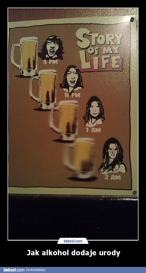 Jak alkohol dodaje urody