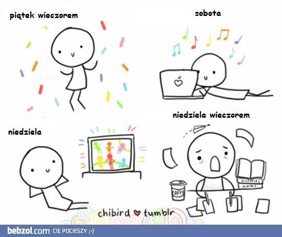 Weekend przeciętnego ucznia