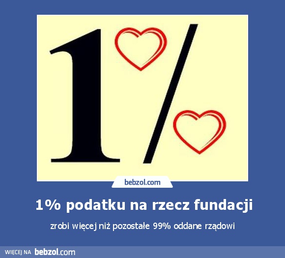 1% podatku na rzecz fundacji