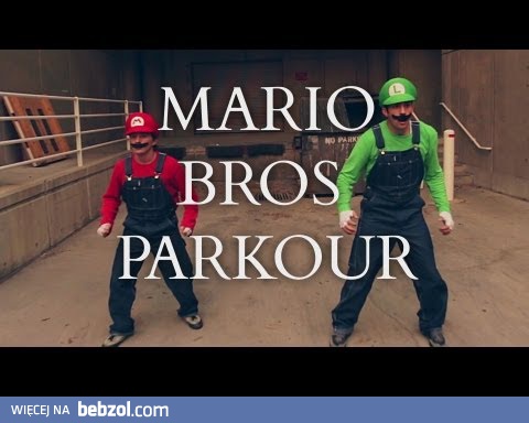 Le Parkour w stylu Super Mario