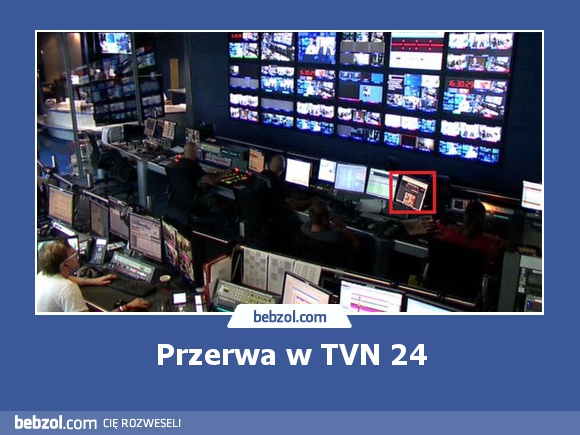 Przerwa w TVN 24