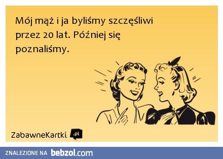 20 lat szczęścia