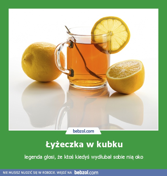 Łyżeczka w kubku