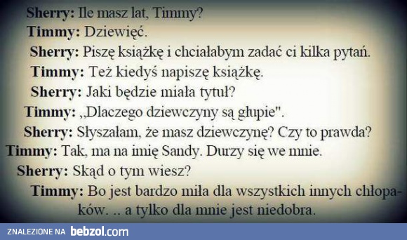 Timmy zna się na kobietach