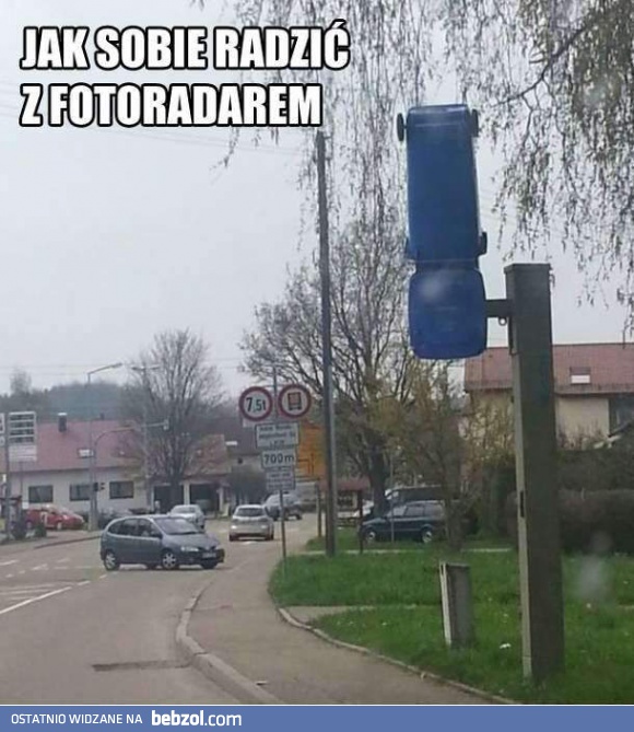 Sposób na fotoradar