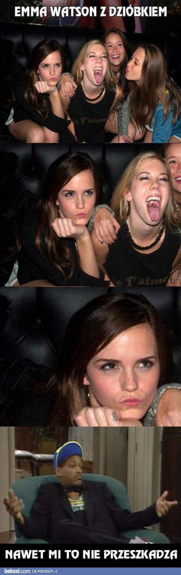 Emma Watson z dziubkiem