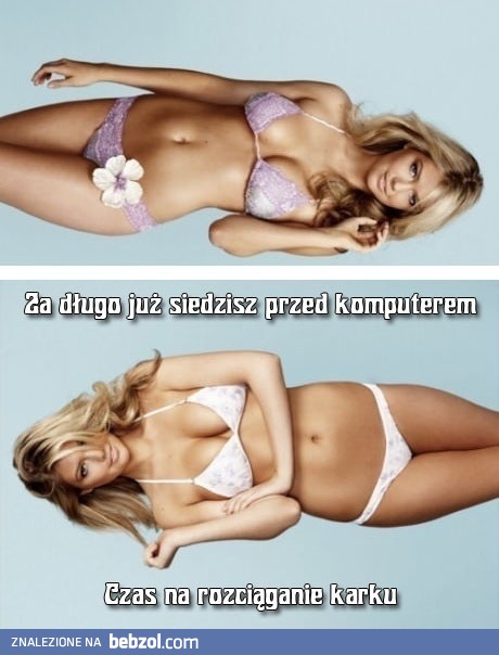 Czas na rozciągnięcie karku