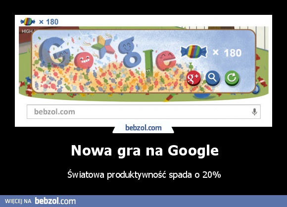 Nowa gra na Google