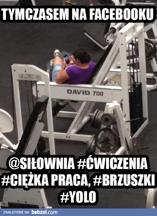 Tymczasem na siłowni