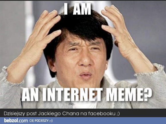 Jackie Chan jest w szoku