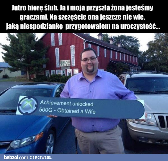 Ślub prawdziwych graczy