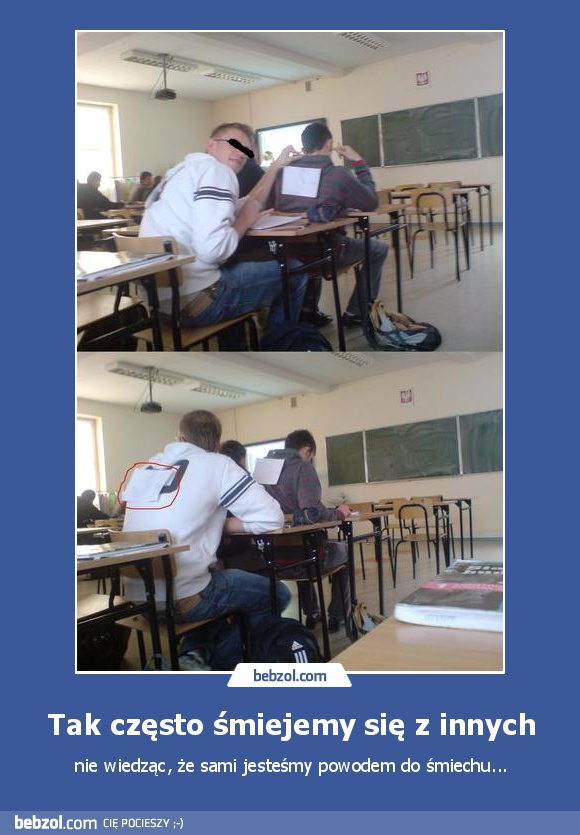 Tak często śmiejemy się z innych